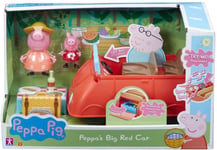 Peppa Pig - BIG RED CAR - With Sounds & Figures - NEW