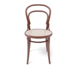 Ton - Ton Chair 14 - Nougat B114 /Cane - Matstolar - Michael Thonet - Trä