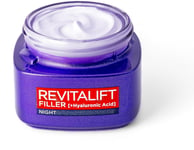 L’Oréal Paris Revitalift Filler Replumping Anti-Ageing Night Cream, Smooth Wrink