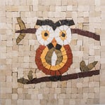 Trois petits points- Kit Mosaique Complet-Owl-GEANT, 6192459601588, Universel