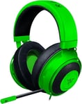 Kraken - Casque Gaming Filaire Multiplateforme (Haut-parleurs de 50 mm, Microphone Rétractable Unidirectionnel, Câble de 3.5mm avec Commandes) Vert