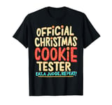 Official Christmas Cokie Tester Eat Judge Repeat Food Lover T-Shirt