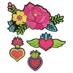 Artemio Badges Embroidered Viva La Vida Plaques pour Impression, Tissu, no, normal