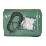 Bâche hivernage piscine hors sol PROCOPI BWT Weva Octo 530 - diamètre 528 cm - PVC 580 g/m² Vert amande - Couverture hiver