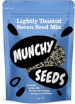 Munchy Seeds Lightly Toasted Seven Seed Mix, With Pumpkin, Sunflower & Chia Seeds, Gluten Free High Protein Snacks, Nutritious & Versatile Mixed Seeds, Source Of Vegan Protein, High Fibre Snacks, 1kg