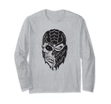 Mortal Kombat 9 Scorpion Skull Icon Long Sleeve T-Shirt