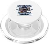 Joueur ninja de hockey sur glace PopSockets PopGrip pour MagSafe