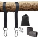 Hängmattsremmar 1-pack kit Heavy Duty Swing Remmar Upphängning 150 med D-ring Max Last 1000KG Perfekt för Hängmatta, Vuxna Barns Gunga