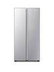 Fridgemaster Ms83430Es 83Cm Wide Side By Side, American Fridge Freezer - Silver