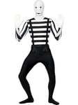 Smiffy's - 353598 - Mime Second Skin Suit Male Chest 46 24619 - Taille XL