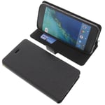 Bag for Google Pixel Book-Style Protection Case Phone Case Book Black