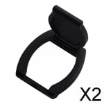 fenteer 2x1x protection de la protection de la lentille de l'obturateur de protection de capot pour Logitech C920 C922 C930e