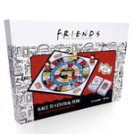 FRIENDS Race to Central Perk Trivia Card & Board Game - 2-4 Players TV Show-Fun!