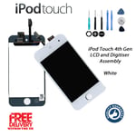 NEW LCD & Touch Screen Assembly FOR iPod Touch 4th Gen (A1367) w/Tools - WHITE