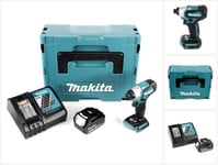 Akkukäyttöinen iskuporakone Makita DHP 483 RM1J 18 V 40 Nm Makpac + 1 x 4,0 Ah -akku + laturi