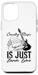 Coque pour iPhone 12/12 Pro La musique country, c'est juste Farm Emo