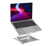 ProperAV Height Adjustable Aluminium Rising Laptop Stand or Tablet