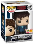 Funko Pop! Stranger Things Dustin Snowball Dance + Pop Protector