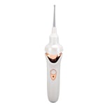 (White)Ear Wax Vacuum Remover Low Noise Electric Lighted Ear Pick Set Safety