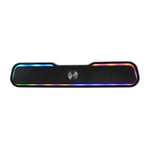 Goodmans Gaming Soundbar with Colour Changing LED Lighting