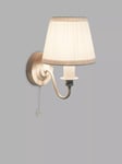 Laura Ashley Ellis Wall Light, Satin Grey