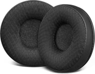 60mm Mousse Coussin Coussinets pour Plantronics HW510/HW520, Audio 310/345/476/628,Coussin pour Poly Blackwire C210/C220/C310/C320/C325/C3200/C3210/C3220/C3225, Coussins en Tissu Mesh Durable