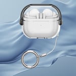 Beskyttelsesveske for Samsung Galaxy Buds3 / Buds3 Pro - Clear/Svart