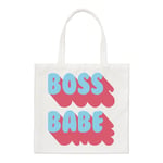 Boss Babe Regular Tote Bag Mum Mothers Day Manager Director Work Shopper