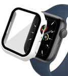 Enkay 2-i-1 beskyttelse (Apple Watch 7 41 mm) - Vit