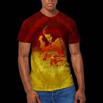 Jimi Hendrix Unisex T-Shirt: Electric Ladyland (Dip-Dye) (Medium)