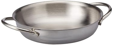 Ibili Dish Prisma Round 14 cm of Stainless Steel, Silver