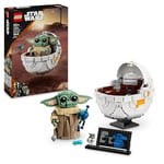 LEGO Star Wars : The Mandalorian Grogu et Son Landau - Jeu de Construction Collector inspiré de la série TV - Inclut Une Grenouille de Sorgan - Idée Cadeau pour garçons et Filles dès 10 Ans 75403