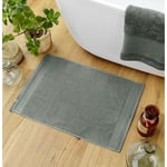 1001kdo - Tapis de bain coton bio Garance Romarin