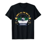 Jingle All The Way To Alaska - Alaskan Christmas Travel T-Shirt