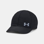 Casquette réglable Under Armour Launch pour femme Noir / Noir / réfléchissant TAILLE UNIQUE