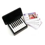 Taylor Swift Spelarbar Pianobords Kalender Mini Pianobords Kalender 3D Anteckningsblock 2024 1st svart (FMY) Card