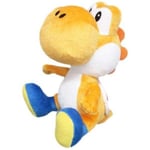 Super Mario Orange Yoshi Petit Peluche Plush 17cm. Nintendo