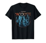 Star Wars The Acolyte Iconic Group Shot Retro Big Chest Logo T-Shirt