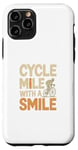 Coque pour iPhone 11 Pro Citation Cycliste Cycliste Bike Rider