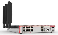 Allied Telesis At Ar4050S 5G 40 Utm Firewall Router, 2X 10/100/1000 Wan, 8X 10/100/1000 Lan, 5G Mobile Dual Sim Slots, Au Power Cord