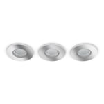 3 stk Philips Hue Adore indbygningsspot, 3-pak