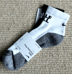 NIKE Everyday Plus CUSHIONED Short Ankle SOCKS Black / White 8-11 , 42-46 box5