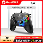 GameSir T4w langallinen ohjain PC Windows 7 8 10 11 Gamepad Joystick Vibration ja Turbo Function Pelikonsolin tarvikkeet