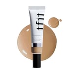 TFIT Fond de teint sérum Radiance Fit - Couverture impeccable, finition rosée, maquillage coréen longue durée, léger, 1,05 oz. (N03 Gingembre, 1,05 Oz.)