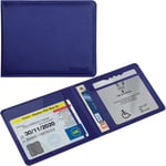 Wisdompro PU Leather Disabled Blue Badge and Timer Holder Wallet Protector Disab