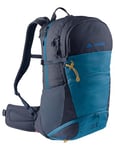 VAUDE Hiking Backpack Wizard in blue 30+4L, Water-Resistant Backpack for Women & Men, Comfortable Trekking Backpack with Well-Designed Carrying System & Practical Compartmentalization