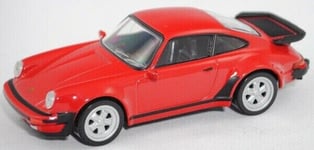NOREV - Voiture sportive PORSCHE 911 Turbo 3,3 de 1978 de couleur rouge - 1/4...