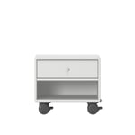 Montana - Dash - Castors - Colour: New White - Sängbord - designer_peter_j_lassen - Vit - MDF