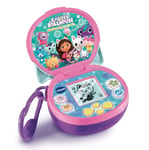 VTech Gabby's Dollhouse MerCat & Me On-the-Go, Official Gabby's Dollhouse Toy with 4 Interactive Games & Bag Attachment, For Memory, Maths & Problem Solving, For Kids 3, 4, 5+ Years, English Version