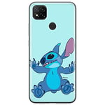 ERT GROUP Coque de téléphone Portable pour Xiaomi REDMI 9C Original et sous Licence Officielle Disney Motif Stitch 021 Parfaitement adapté à la Forme du téléphone Portable, Coque en TPU